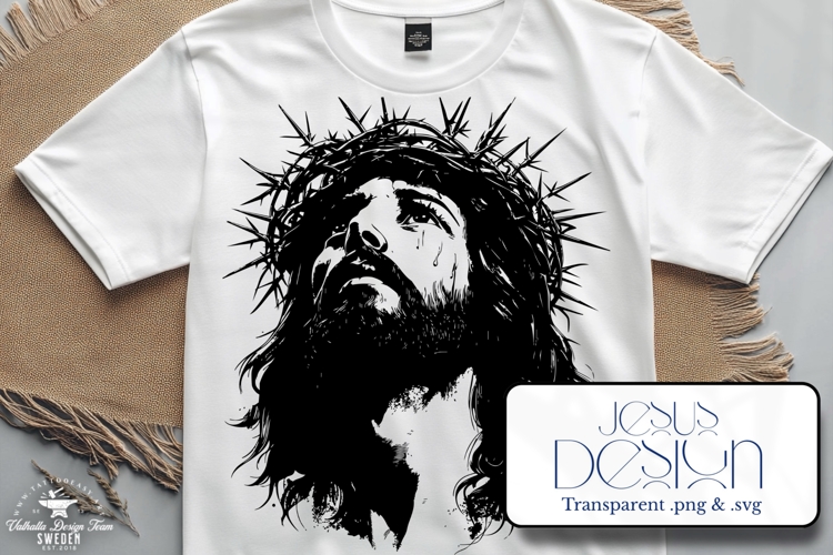 Jesus design ready to print png/svg