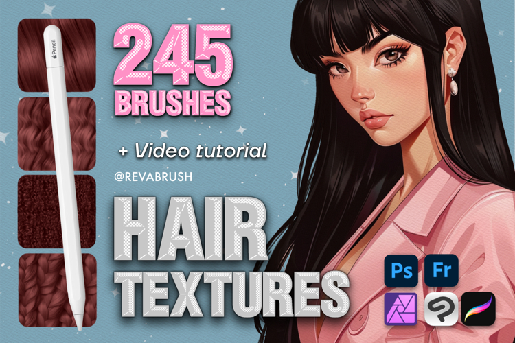 Photoshop Hair Brush