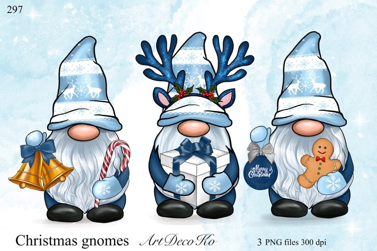 Christmas Gnome PNG Clipart example image 1