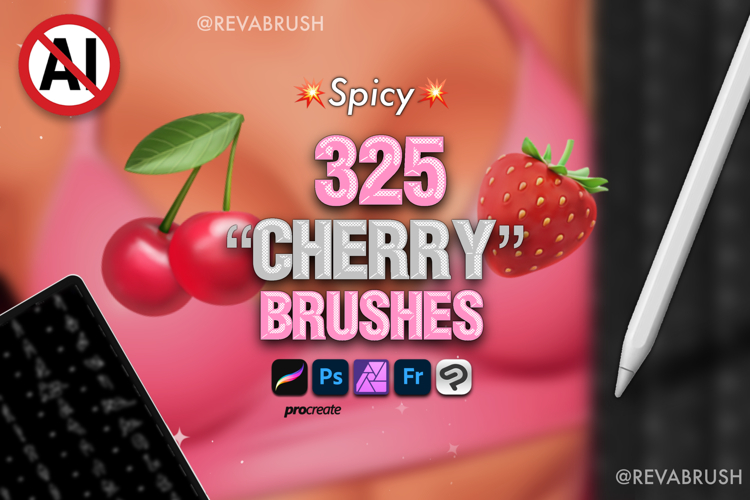 Procreate Breast Bust Adult Mature Pose Female brushes