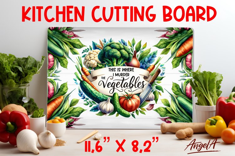 Kitchen cutting board / funny cutting board quotes, wall art