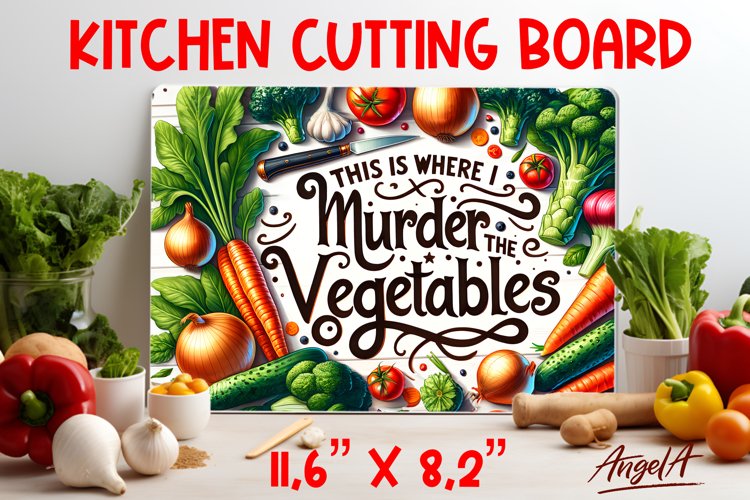 Kitchen cutting board / funny cutting board quotes, wall art