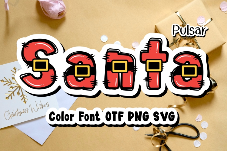 Santa Pulsar OTF PNG SVG