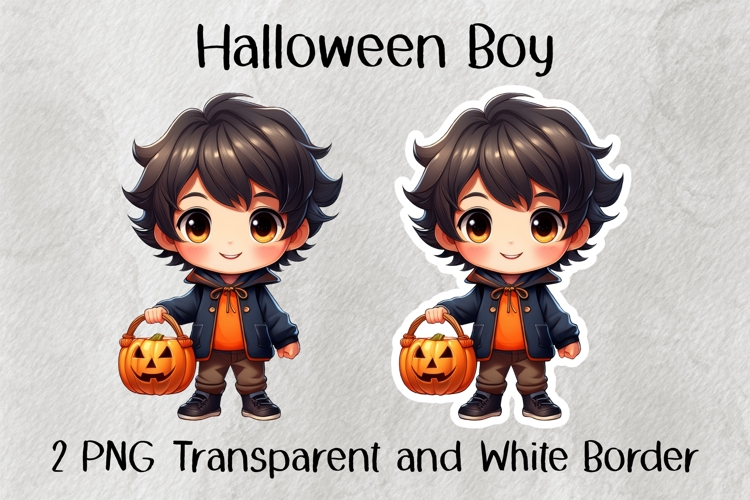 Halloween Boy PNG