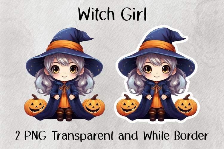 Witch Girl PNG