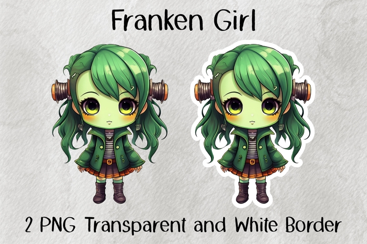 Franken Girl PNG