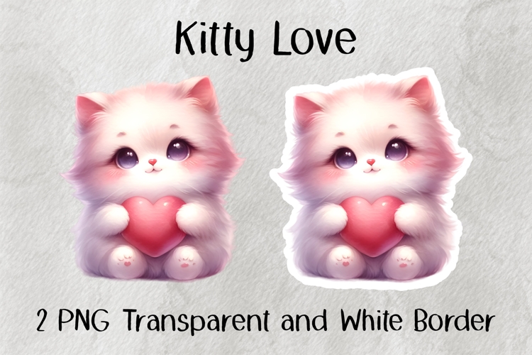 Kitty Love PNG