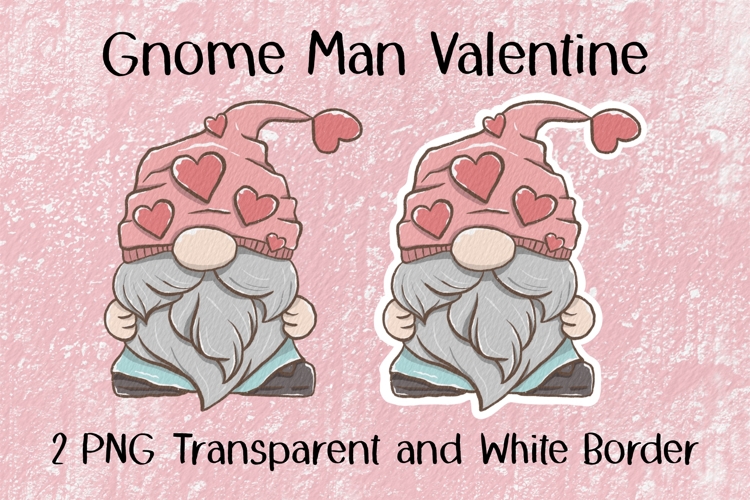 Gnome Man Valentine PNG