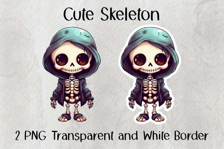 Cute Skeleton PNG