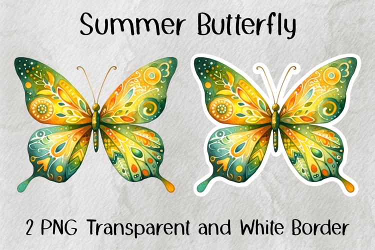 Summer Butterfly PNG
