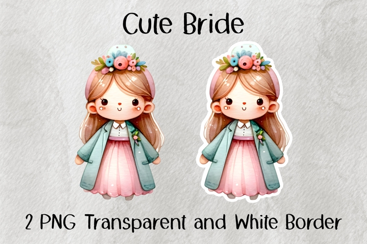Cute Bride PNG