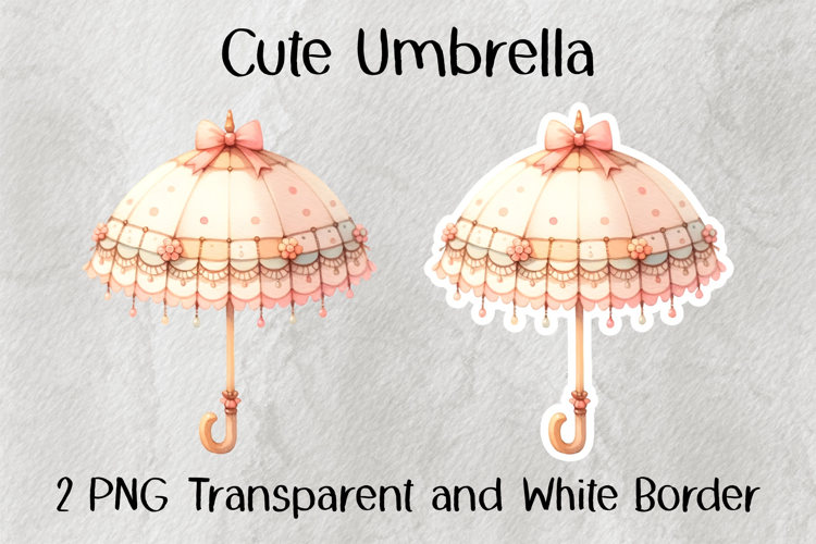 Cute Umbrella PNG