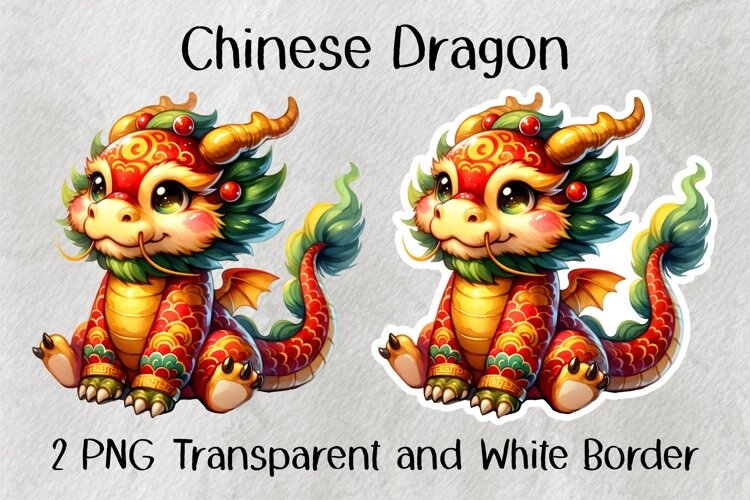 Chinese Dragon PNG example image 1
