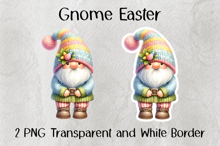 Gnome Easter PNG example image 1