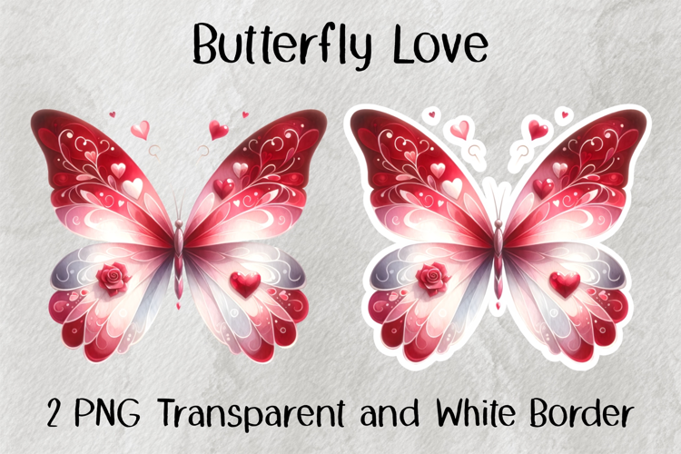 Butterfly Love PNG