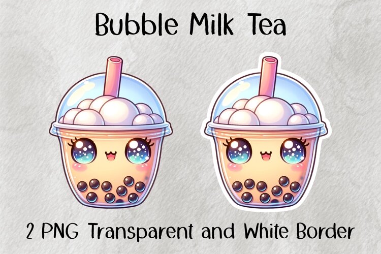 Bubble Milk Tea PNG example image 1