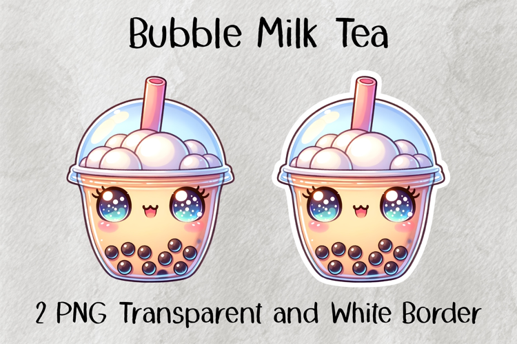 Bubble Milk Tea PNG