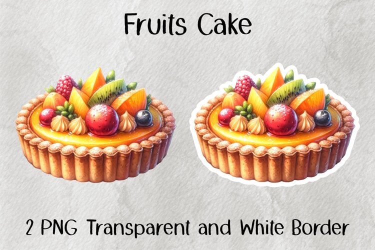 Fruits Cake PNG example image 1