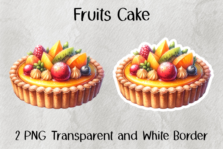Fruits Cake PNG