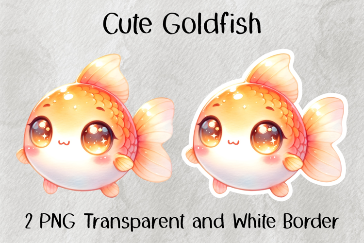 Cute Goldfish PNG