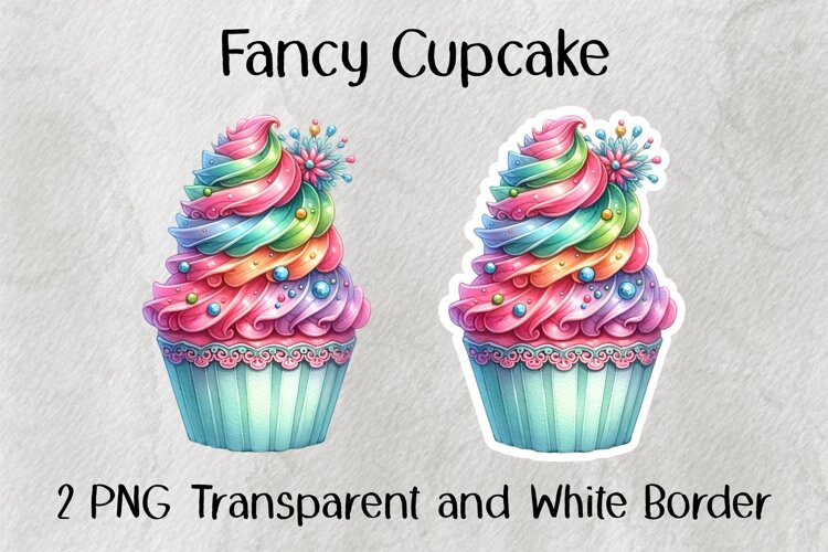 Fancy Cupcake PNG example image 1