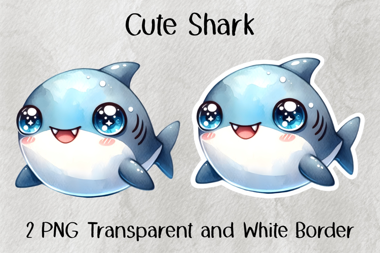 Cute Shark PNG