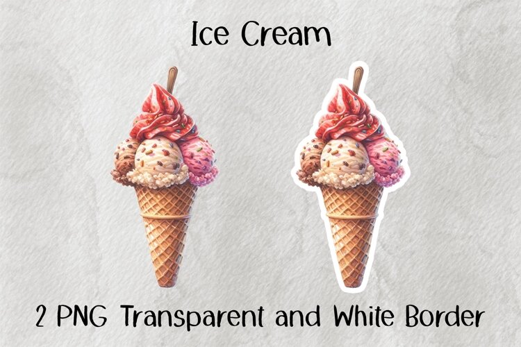 Ice Cream PNG example image 1