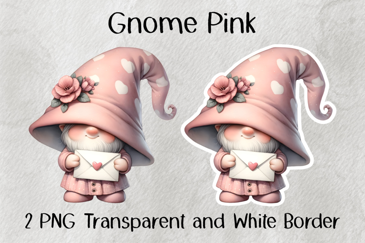 Gnome Pink PNG