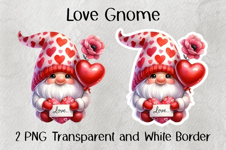 Love Gnome PNG example image 1