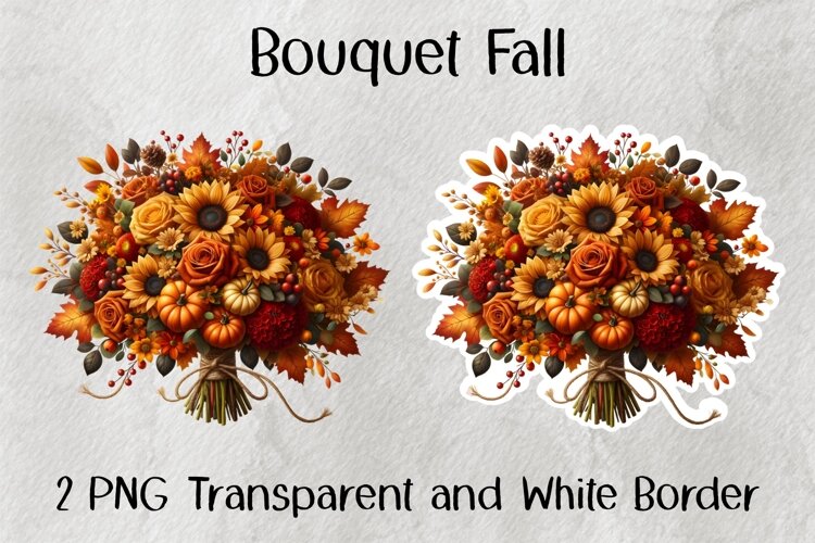 Bouquet Fall PNG example image 1