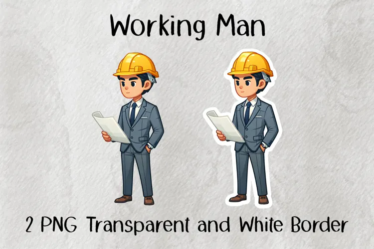 Working Man PNG