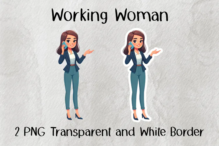 Working Woman PNG