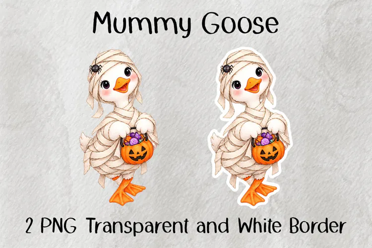Mummy Goose PNG