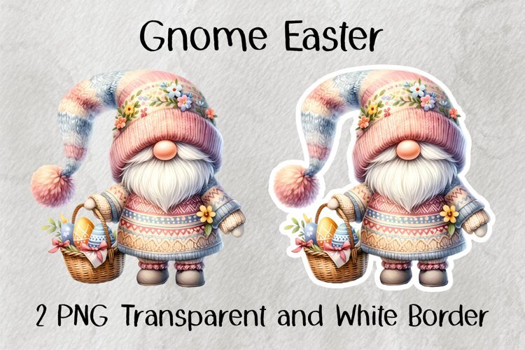 Gnome Easter PNG example image 1