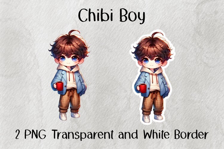 Chibi Boy PNG example image 1