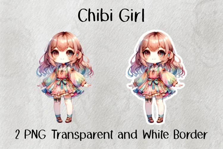 Chibi Girl PNG