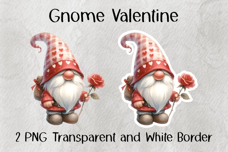 Gnome Valentine PNG example image 1