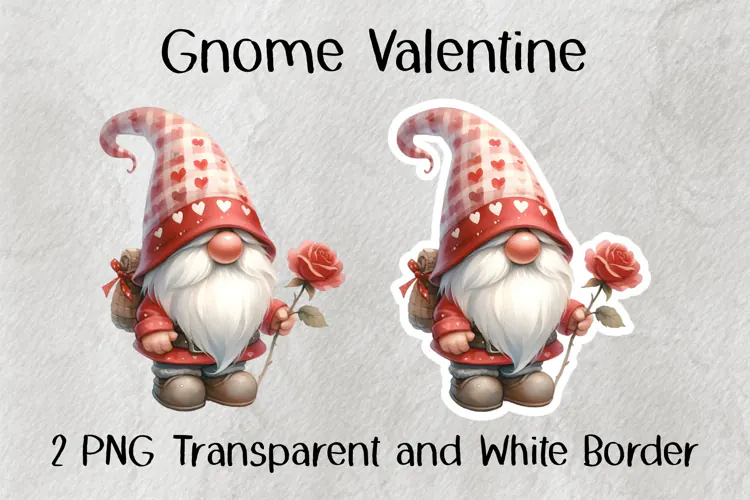 Gnome Valentine PNG