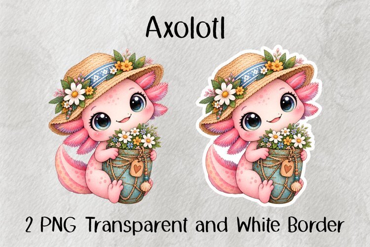 Axolotl PNG example image 1