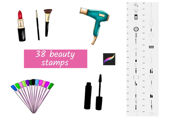 Procreate Beauty Stamps   Brushes