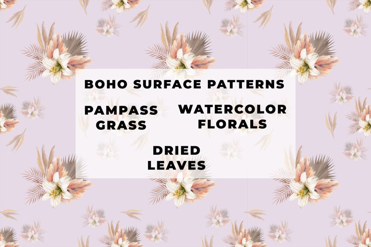 Boho Surface Patterns