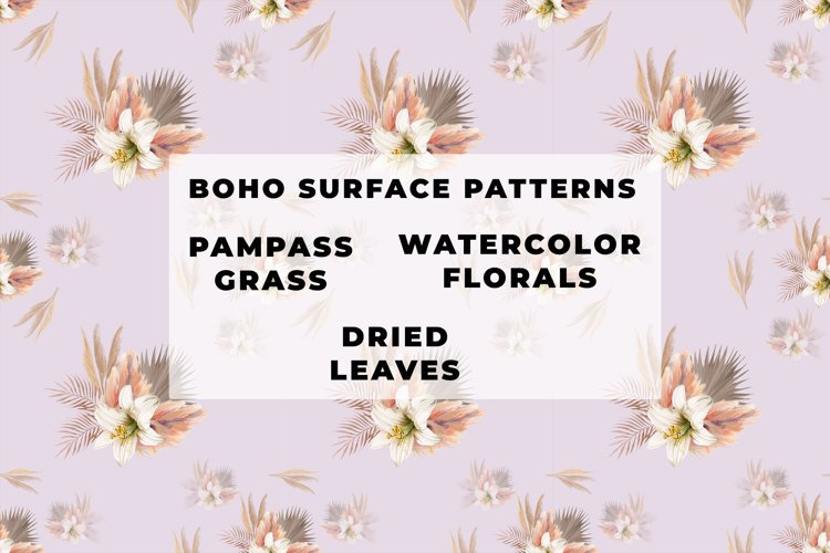 Boho Surface Patterns example image 1