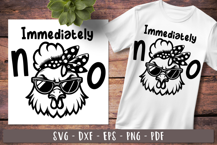 Chicken Clipart Black And White Image 5