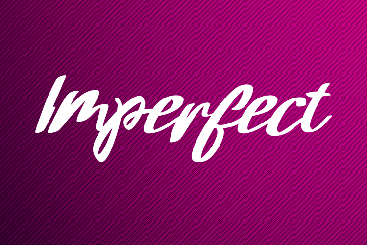 Imperfect - Brush font