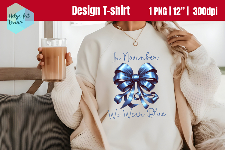 in November We Wear Blue | Diabetes Awareness