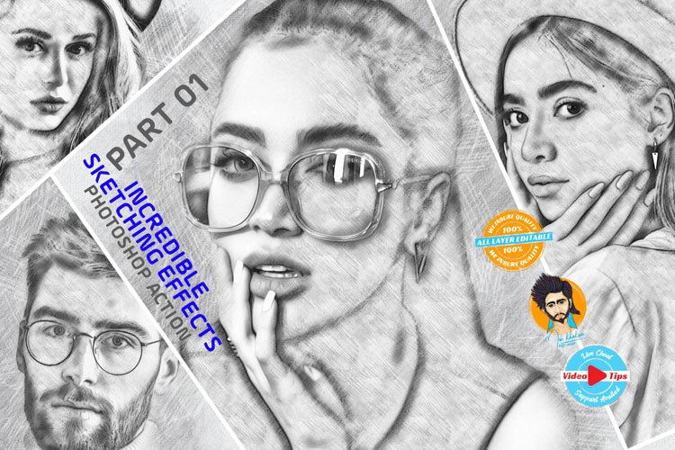 Incredible Sketching Effect example image 1