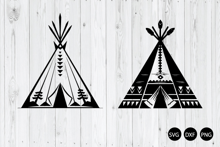 Indian Teepee SVG, Teepee SVG, Tent SVG