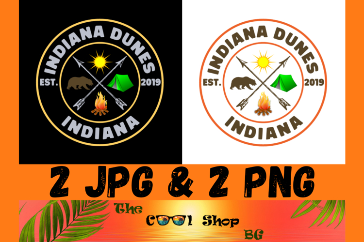 Indiana Dunes National Park Png, US National Park Shirt