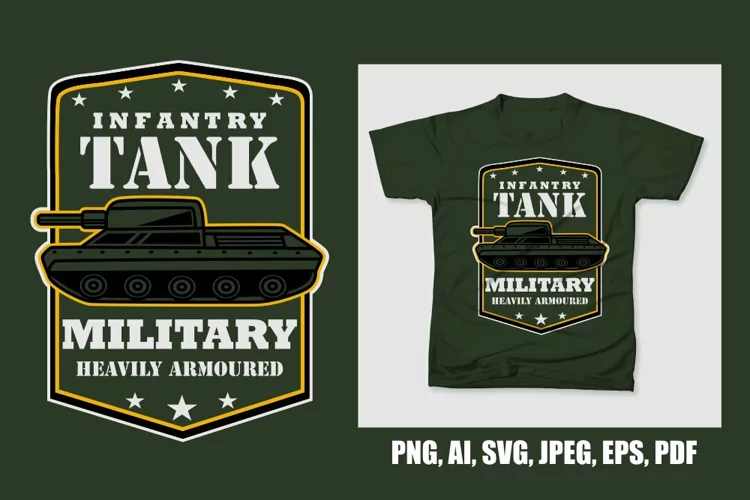 Infantry Tank Cartoon
