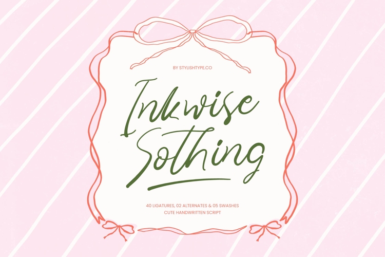 Inkwise Sothing - Cute Handwritten Script